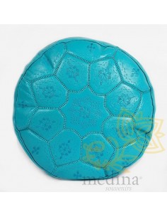 Pouf Nejma en cuir...