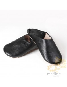 Babouche Kenza noir,...