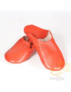 Babouche Kenza orange,...
