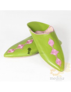 Babouche Mouna pistache,...