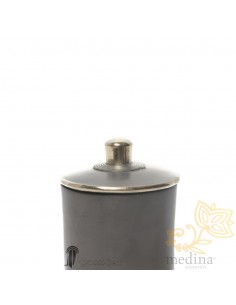 Boite tadelakt Chadya grise 2