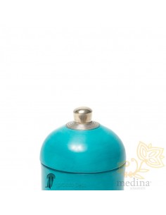 Boite ronde maissa turquoise 2