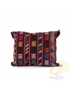 Coussin vintage tissé à la...