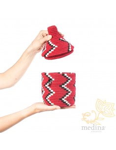 Boite vintage 2 tissée au... 2