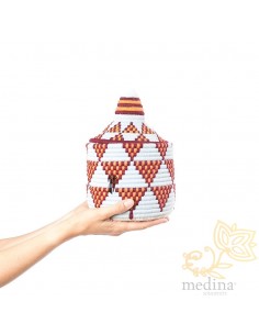 Boite vintage 4 cousue et...