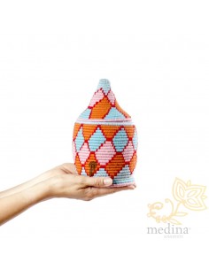 Boite vintage 30 cousue et...