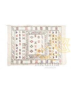 Tapis vintage fait main...