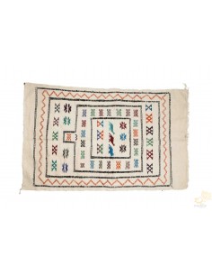 Tapis vintage fait main...