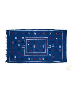 Tapis vintage fait main...