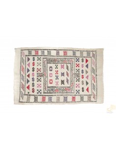 Tapis vintage fait main...