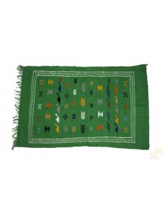 Tapis vintage fait main...