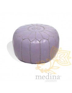 Pouf design cuir marocain... 2