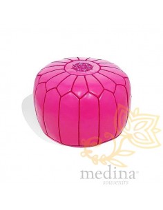 Pouf design cuir marocain... 2