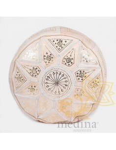 Pouf fassi en cuir Cuir... 2