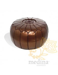 Pouf design cuir marocain...
