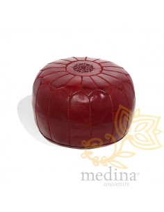 Pouf design cuir marocain...