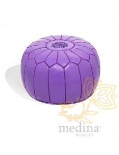 Pouf design cuir marocain...