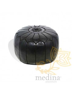 Pouf design cuir marocain...