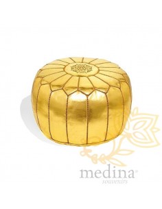 Pouf design cuir marocain...