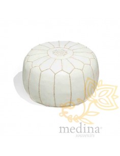 Pouf design cuir marocain...