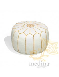 Pouf design cuir marocain...