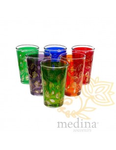 Verres a thé floral, verres...