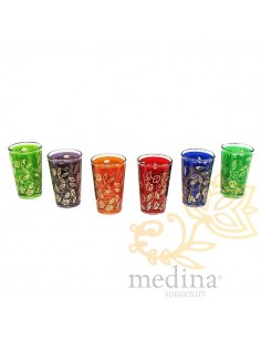 Verres a thé floral, verres... 2