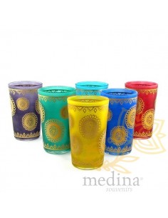 Verres a thé orientaux,...