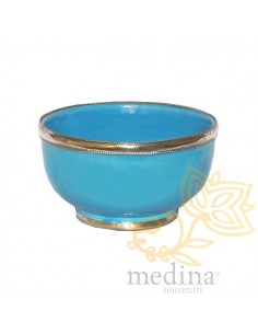 Bol artisanal turquoise...