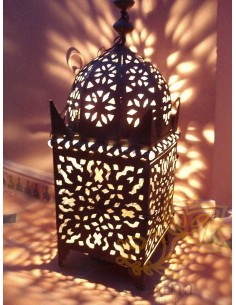 Lanterne orientale en fer...
