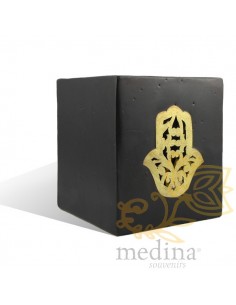 Photophore cube noir main... 2