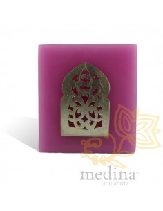Photophore rose cube motif...