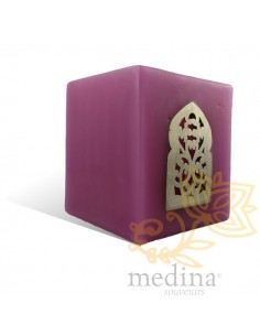 Photophore rose cube motif... 2